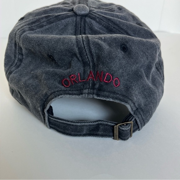 Womens Orlando Hat Adjustable Baseball Cap Ball Cap Gray Soft Cotton New - Picture 3 of 5